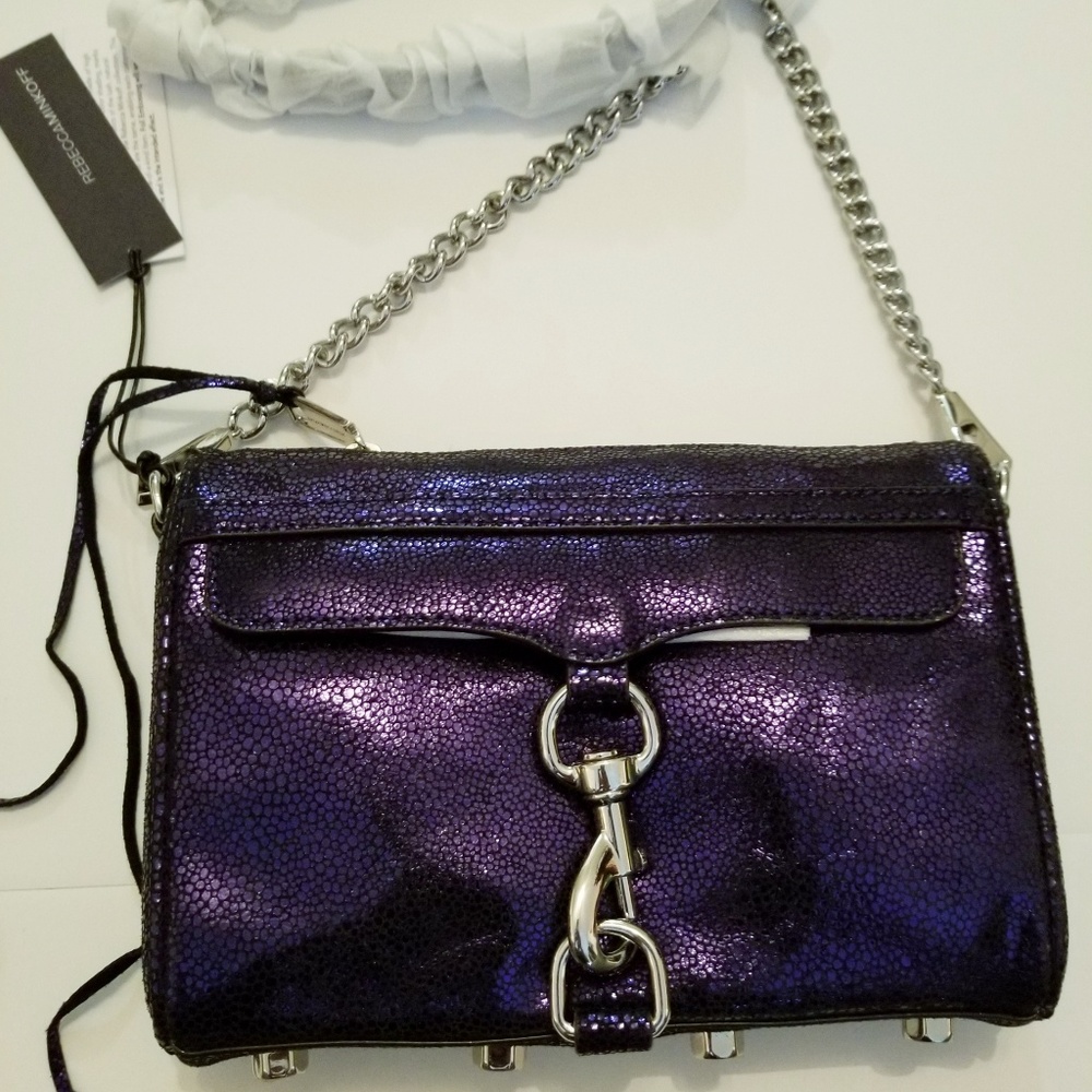ebecca Minkoff Metallic Mac Bag